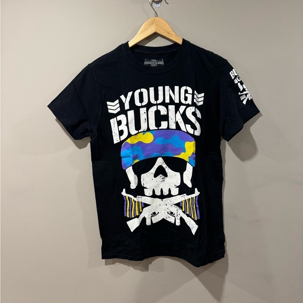 Vintage Pro Wrestling Y2K Young Bucks Pro Wrestling T-Shirt